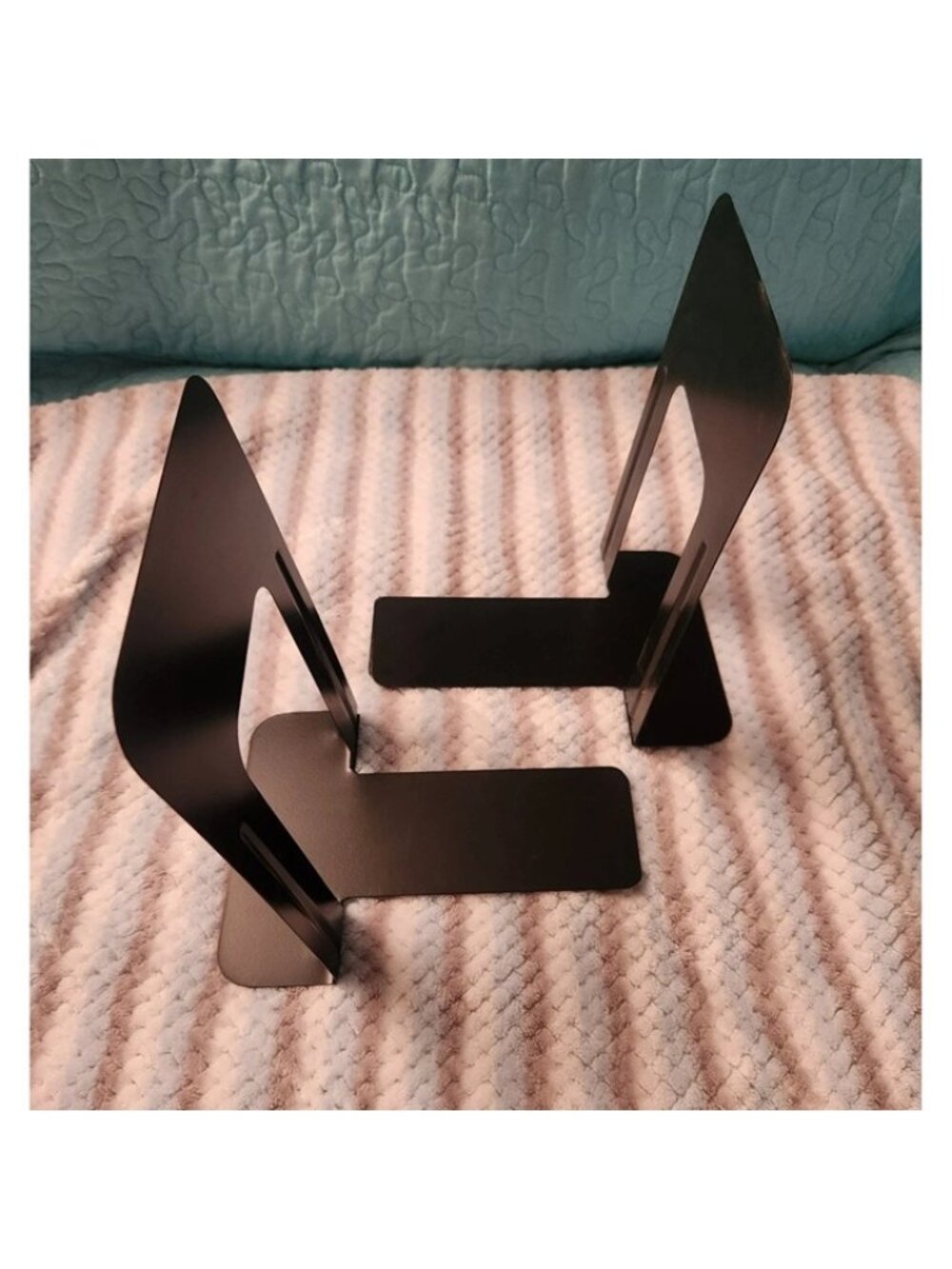 Metal Industrial Book Ends